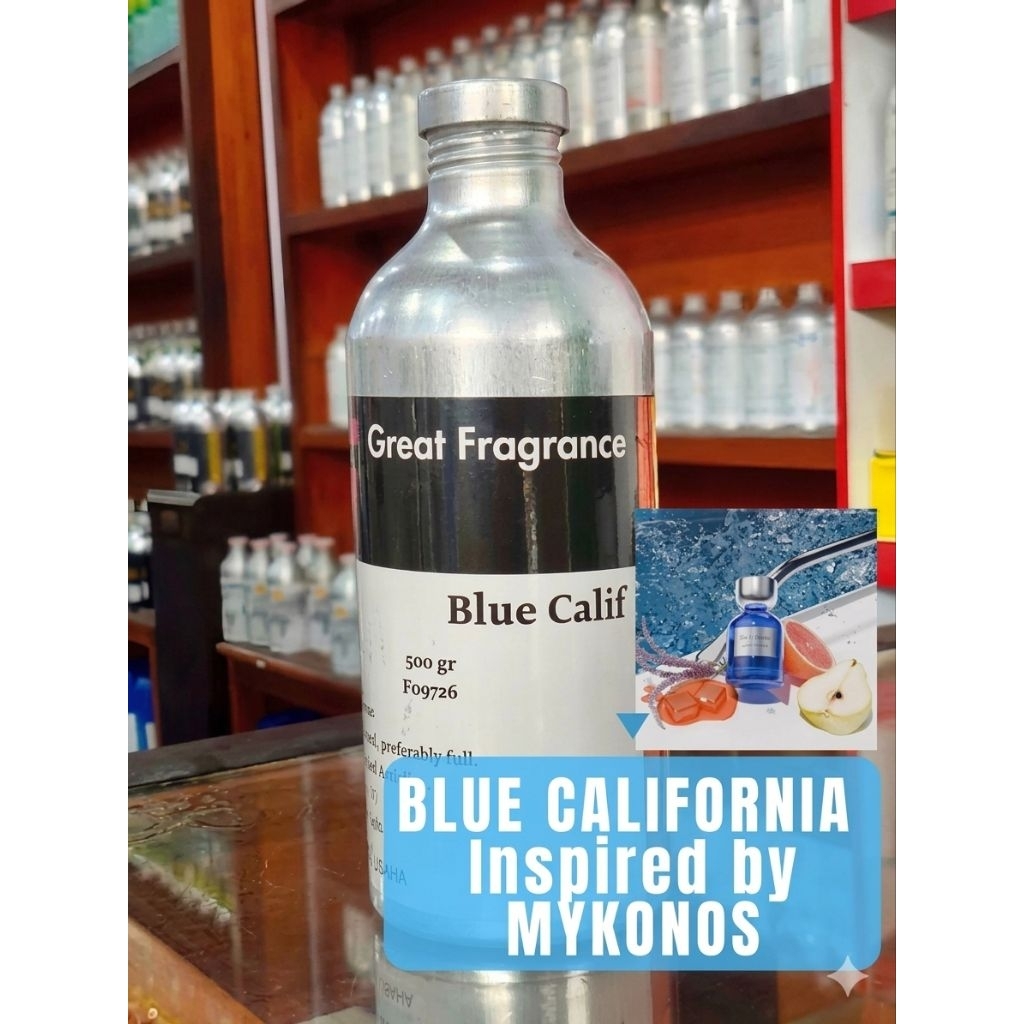 Bibit Parfum Blue Calif Mykonos California Blue Berbagai kemasan