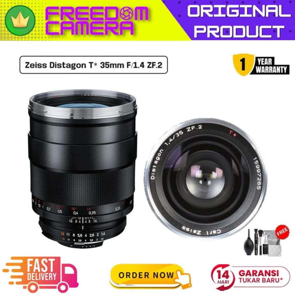 Carl Zeiss For Nikon 35mm F1.4 35 F/1.4 ZF.2 Distagon T*