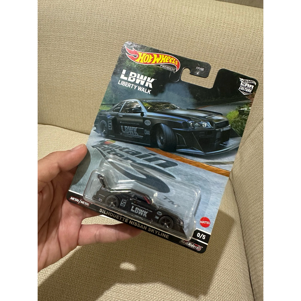 Hotwheels Chase Car LB-ER34 Super Silhouette Nissan Skyline