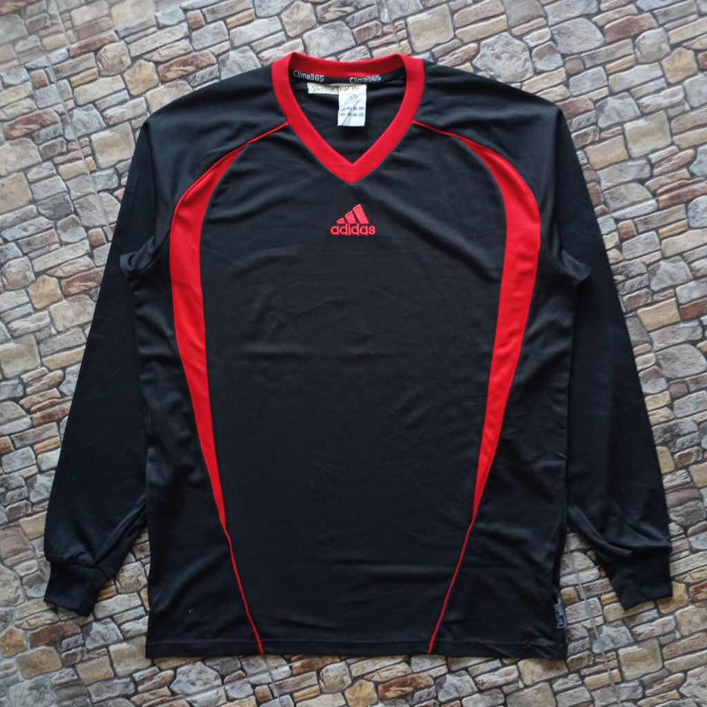 Kaos Jersey olahraga Adidas preloved, Tshirt jersey futsal sepakbola