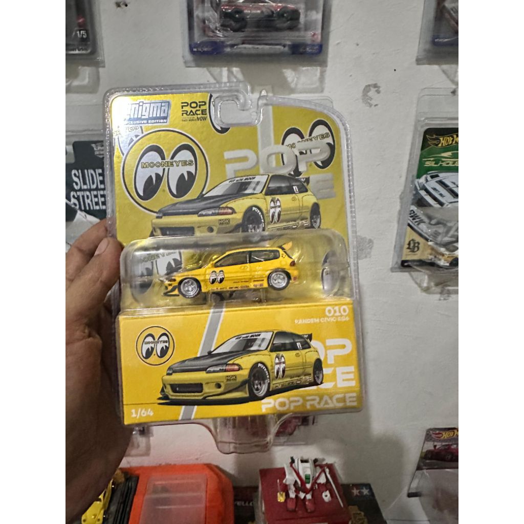 Pop race Pandem Civic EG6 Mooneyes