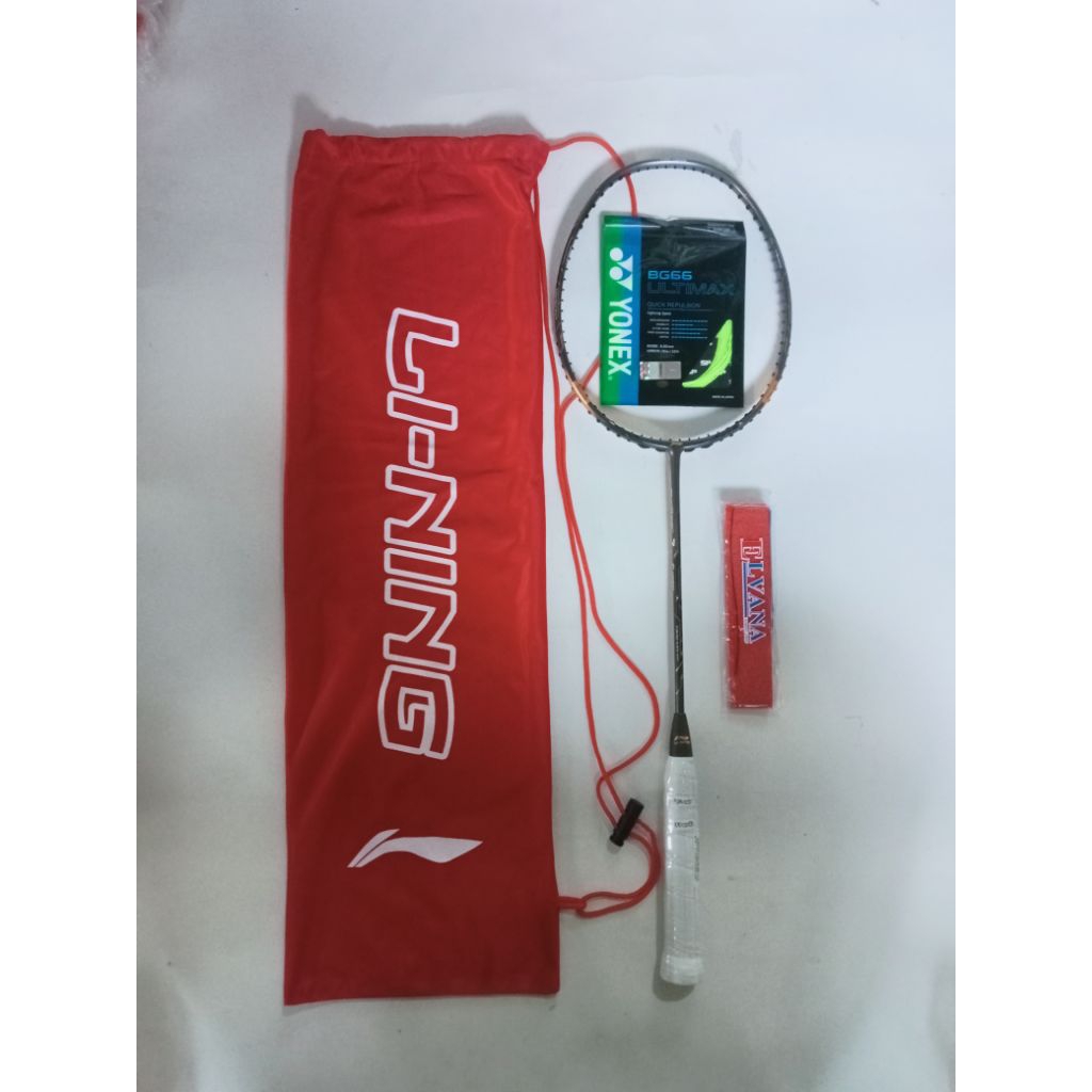 Raket Badminton Lining  Tectonic 7 Super Premium 30 Lbs