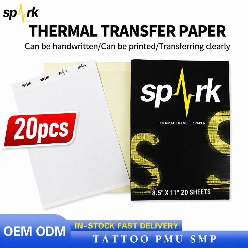 20pcs Thermal Paper Spark , Thermal Paper Printing, Thermal Paper Tattoo Printer