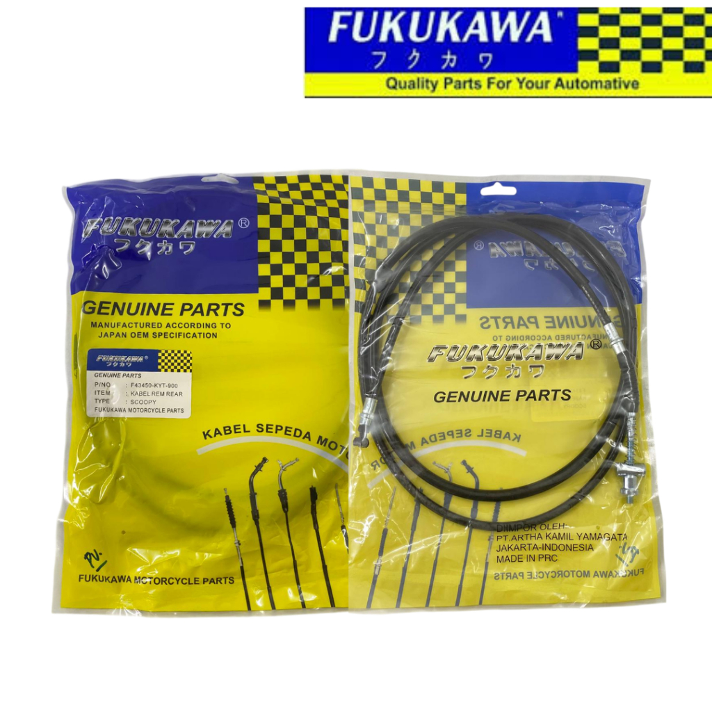 Kabel Rem Belakang Scoopy Karburator Kabel Tali Rem FUKUKAWA