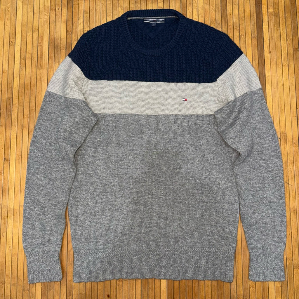 TOMMY HILFIGER RAJUT COLOR BLOCK KNITWEAR