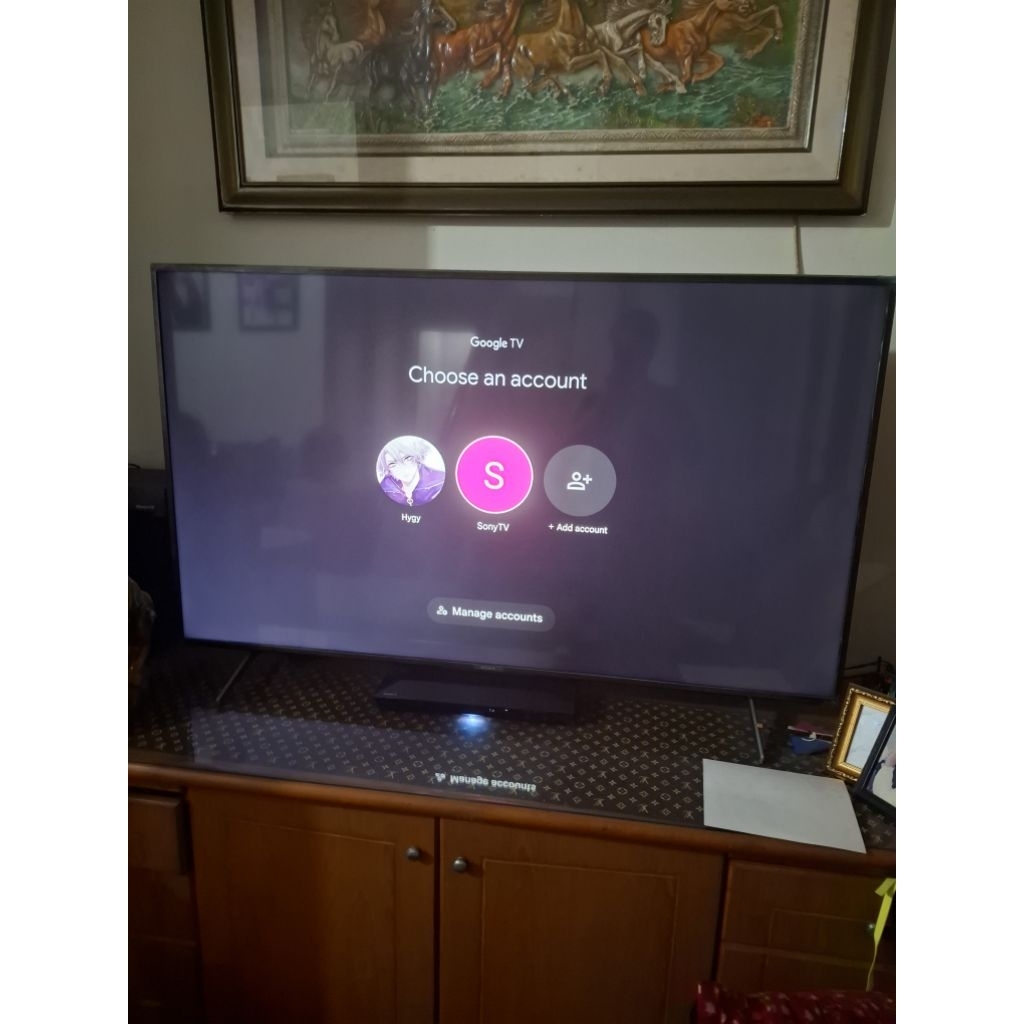 SONY Bravia X80J 4K HDR 65 Inch, Smart TV KD-65X80J BEKAS