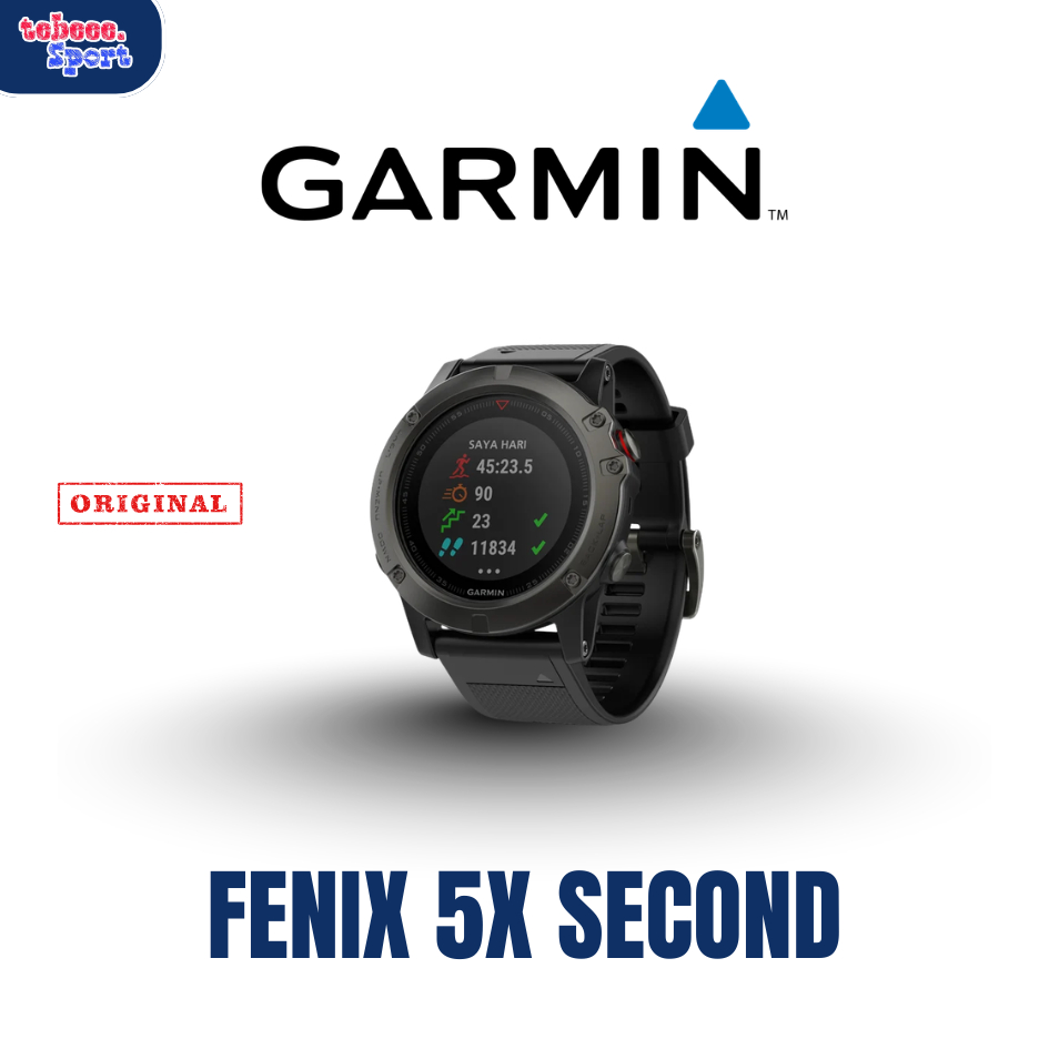 GARMIN FENIX 5X SECOND No Box