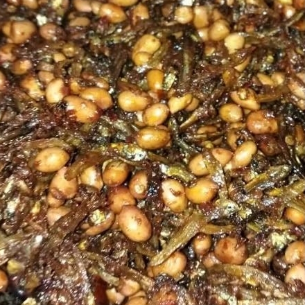 sambal teri kacang