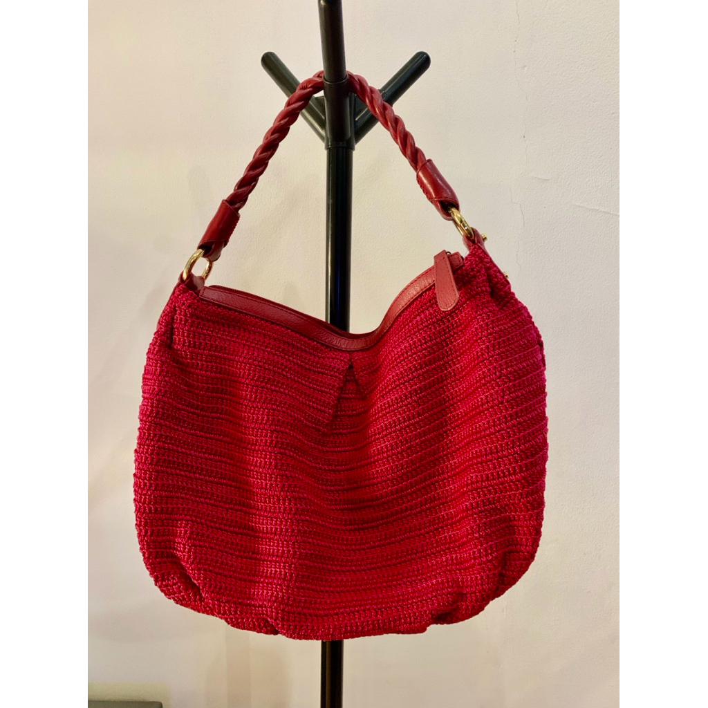 Preloved Tas Rajut wanita Dowa Jogya