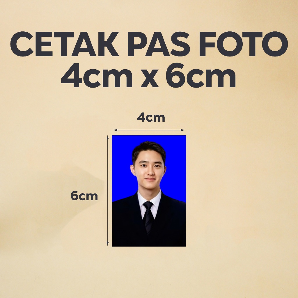 Cetak Foto 4x6 Doff Pas Foto