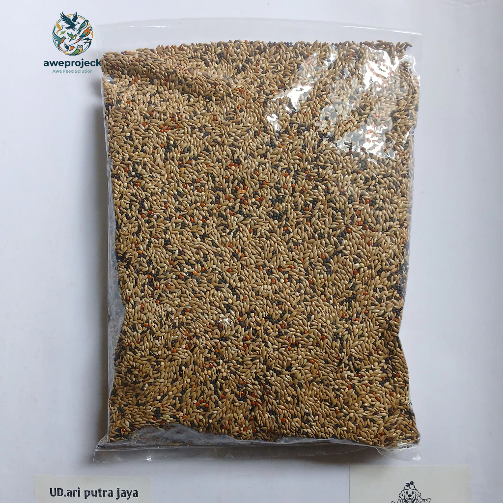 CANARY SEED MIX 6 PREMIUM PAKAN KENARI BERSIH