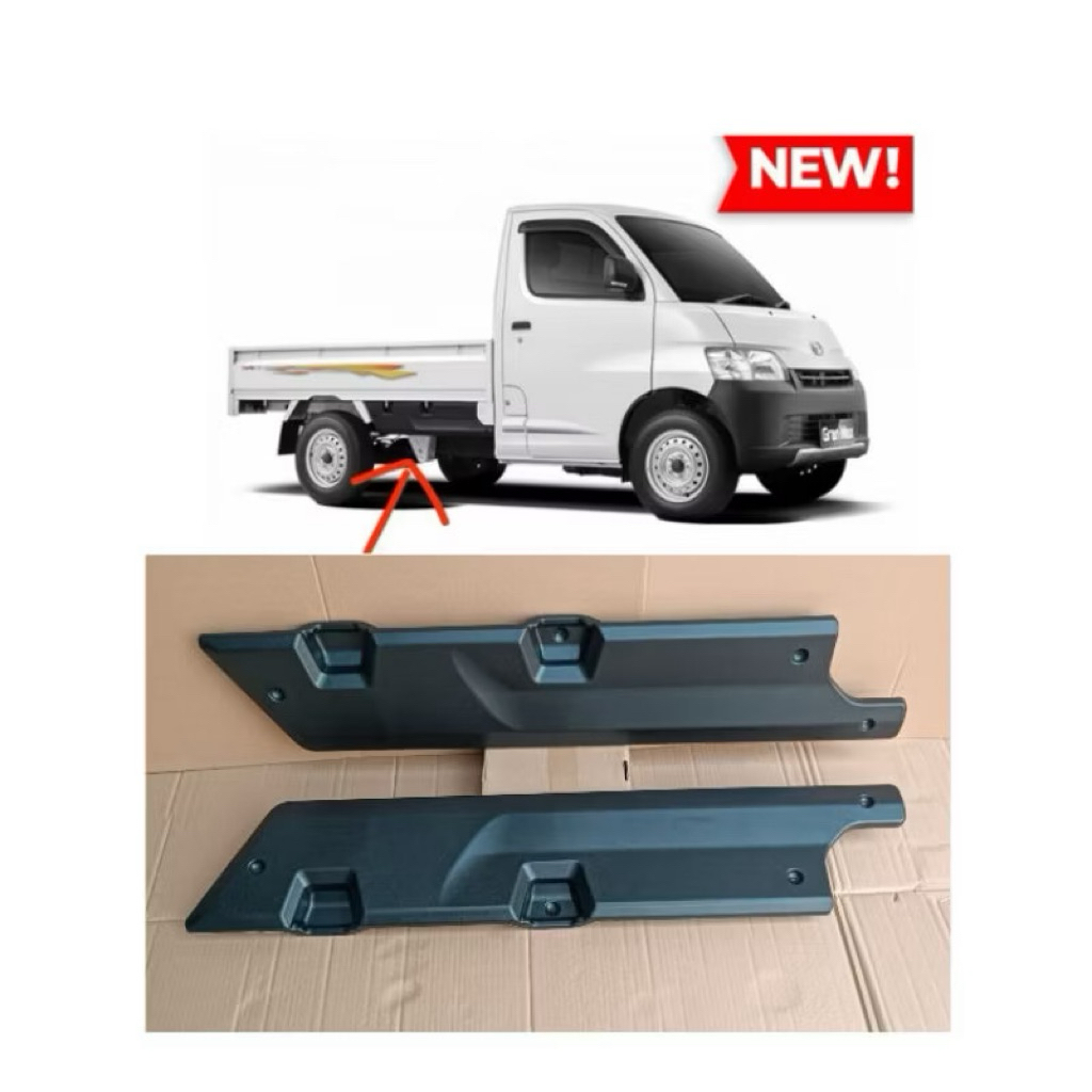 PERISAI SAMPING BAK GRANDMAX PICK UP / COVER ORIGINAL 1 SET Perisai Samping Bak Grandmax (1 Set komp