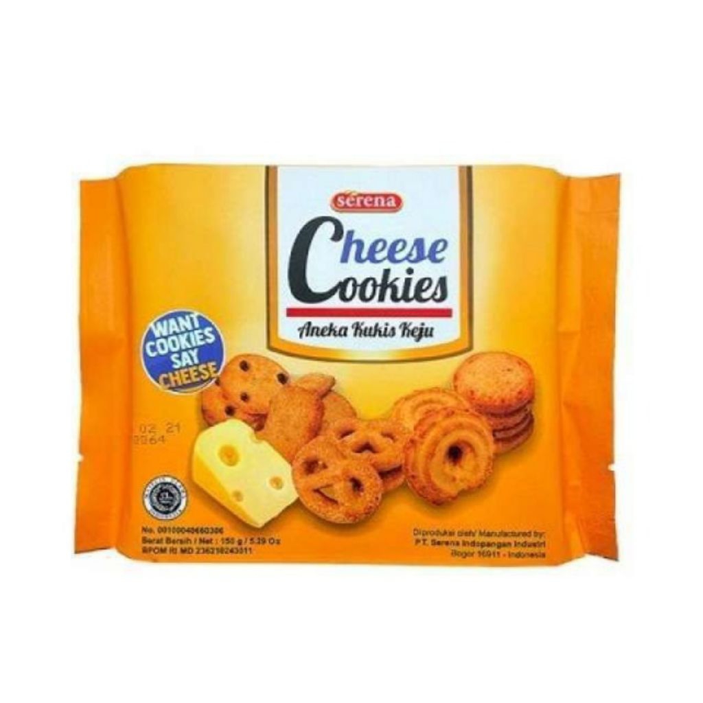 Serena Cheese Cookies 150 gr