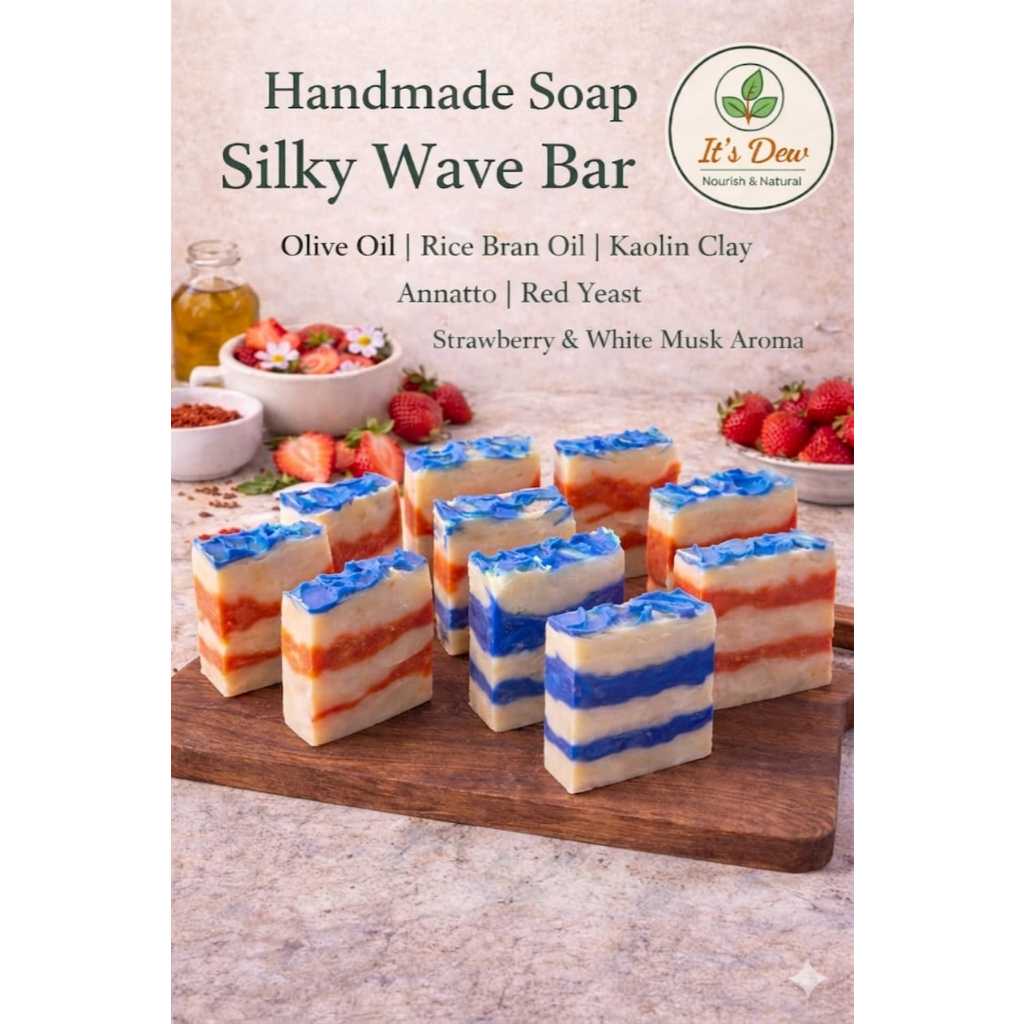 It's dew - Handmade Souvenir Soap / SILKY WAVE BAR