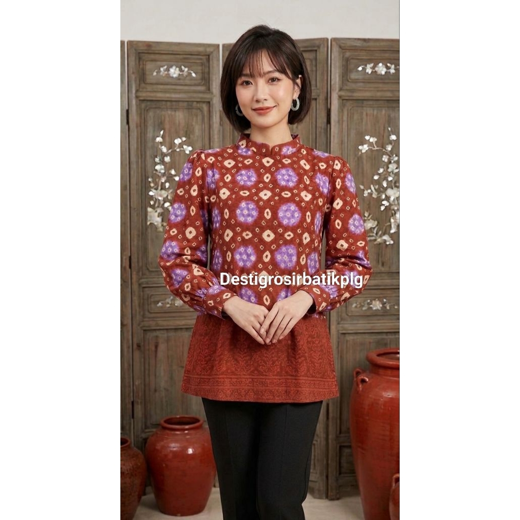 tunik jumputan dolby