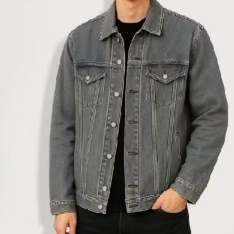 jaket jeans pria dewasa yang tersedia di toko kami produk kami untuk warna tidak luntur bisa menjadi