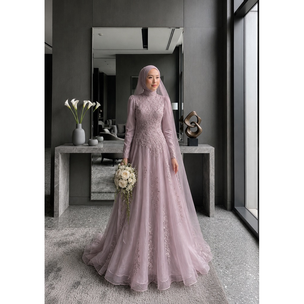 gaun pengantin malasyia melayu gaun walimah gaun akad gaun pengantin syari gaun syari gaun walimah s
