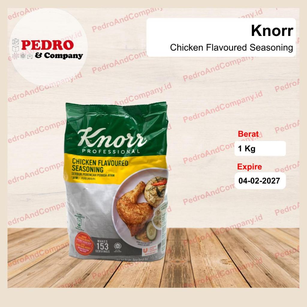 Knorr chicken powder seasoning Malaysia 1kg perasa kaldu ayam msg chicken essence