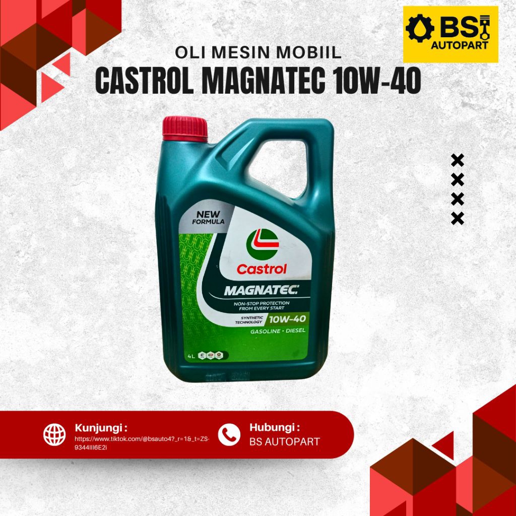 Oli Mesin Mobil Castrol Magnatec SAE 10W-40