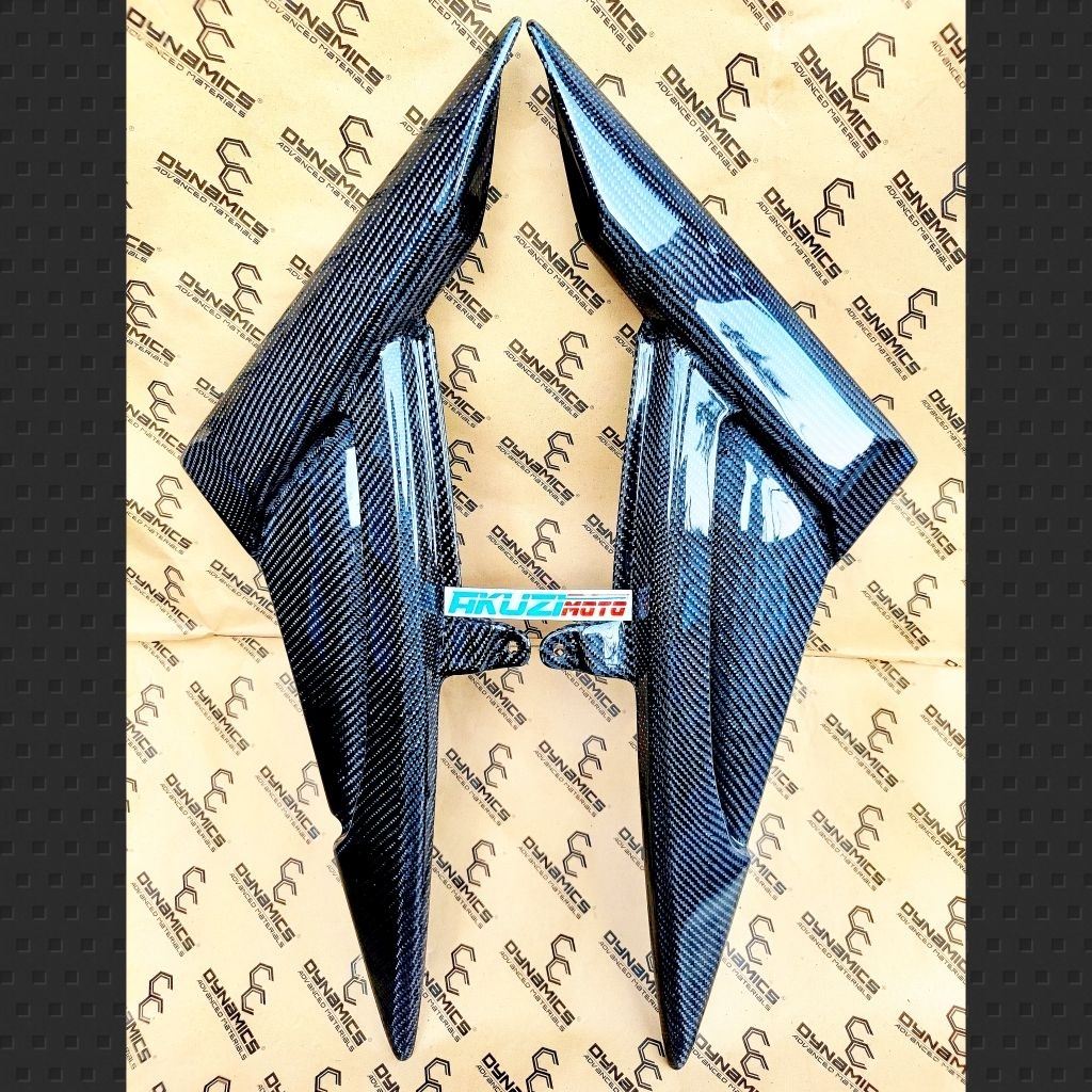 Body Samping Cover Tutup Aki Vixion Old Carbon Kevlar