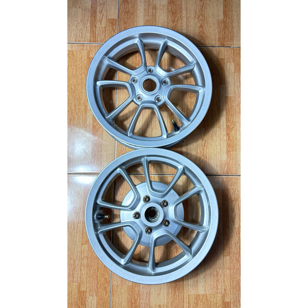 velg yatch silver vespa matic pnp sprint,primavera