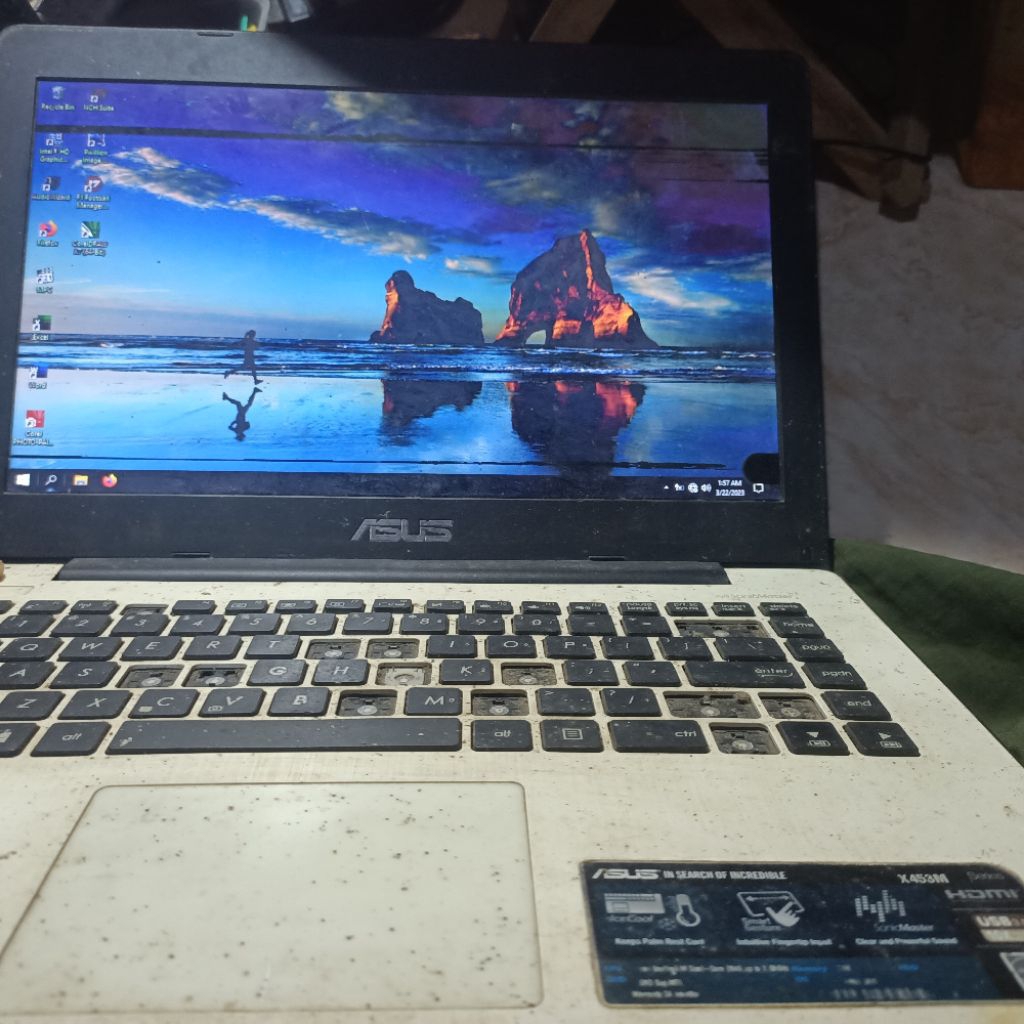 mobo/motherboard Asus x453m/x453ma normal tested windows