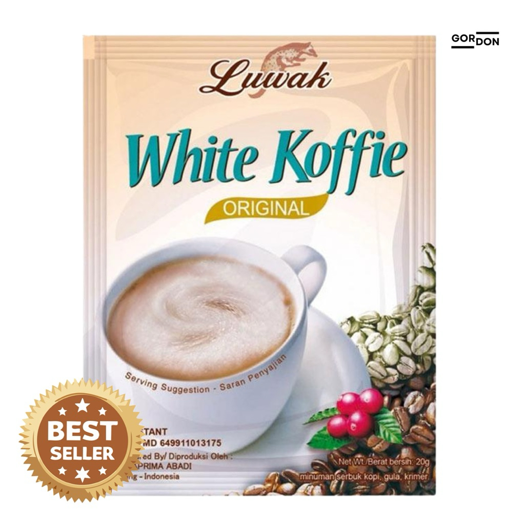 Kopi Luwak White Coffee, Kopi White Coffee Luwak 1 Dus