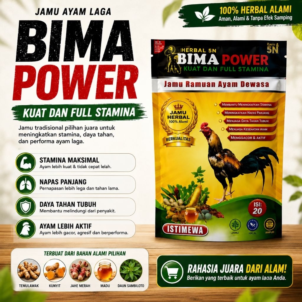 Jamu Ayam Laga Bima Power
