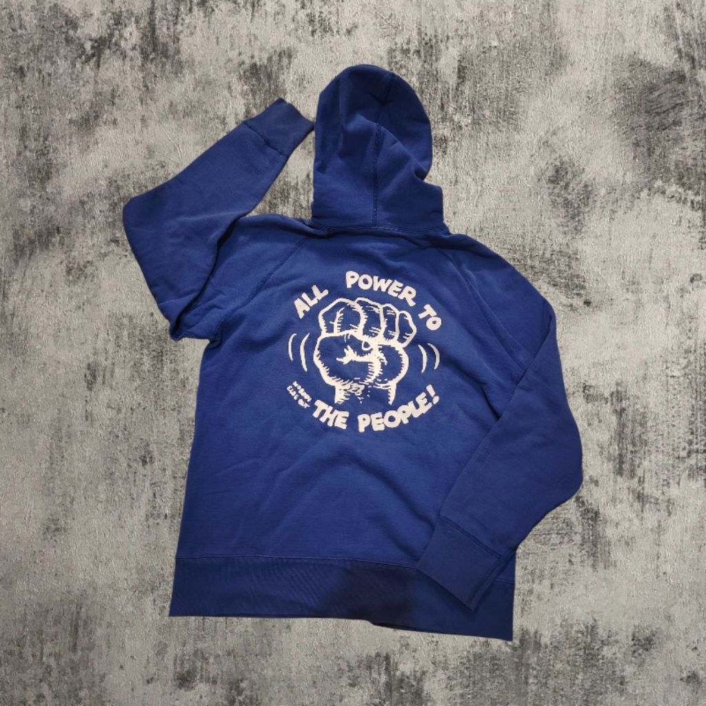zip hoodie supreme robert crumb all power to the people