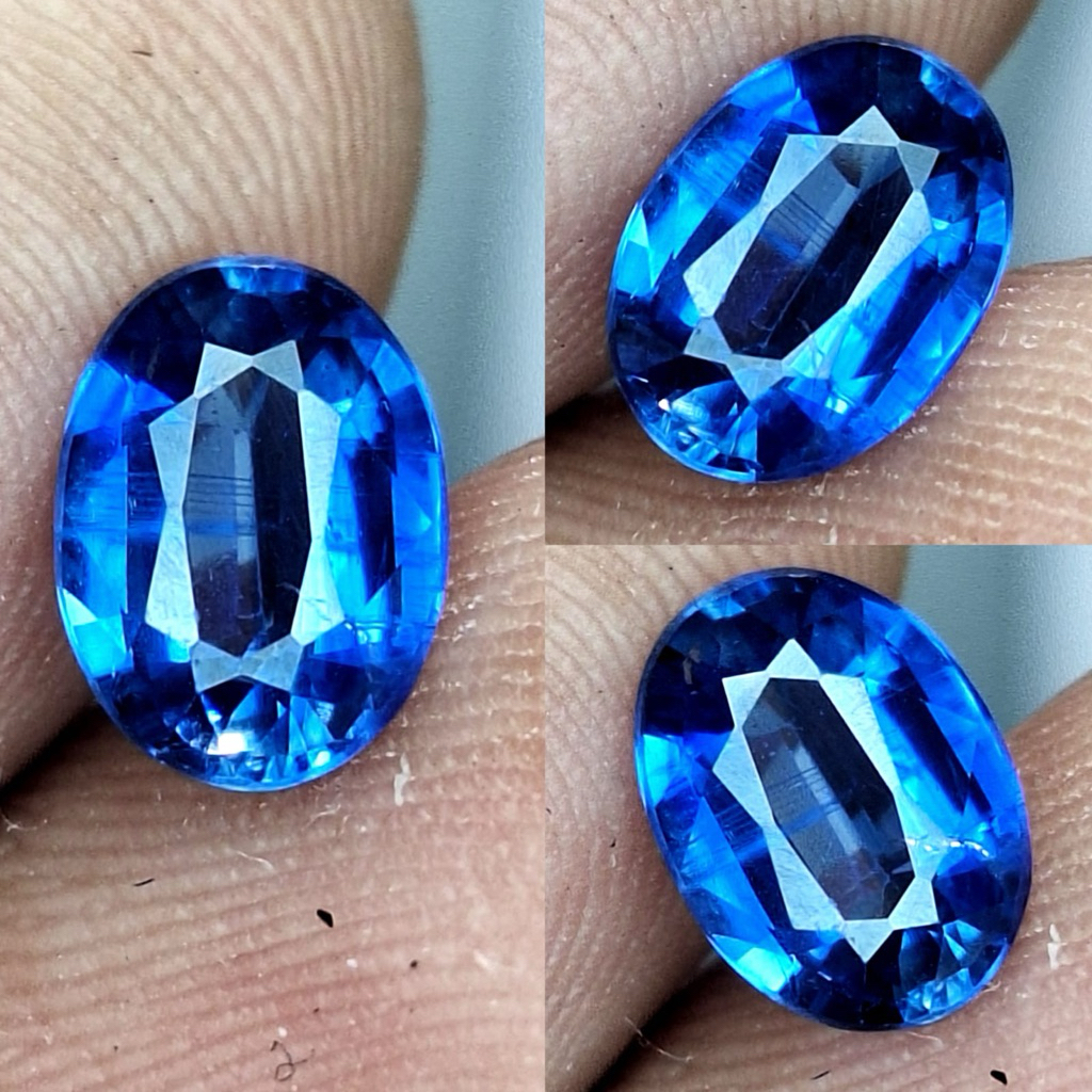 natural blue kyanite