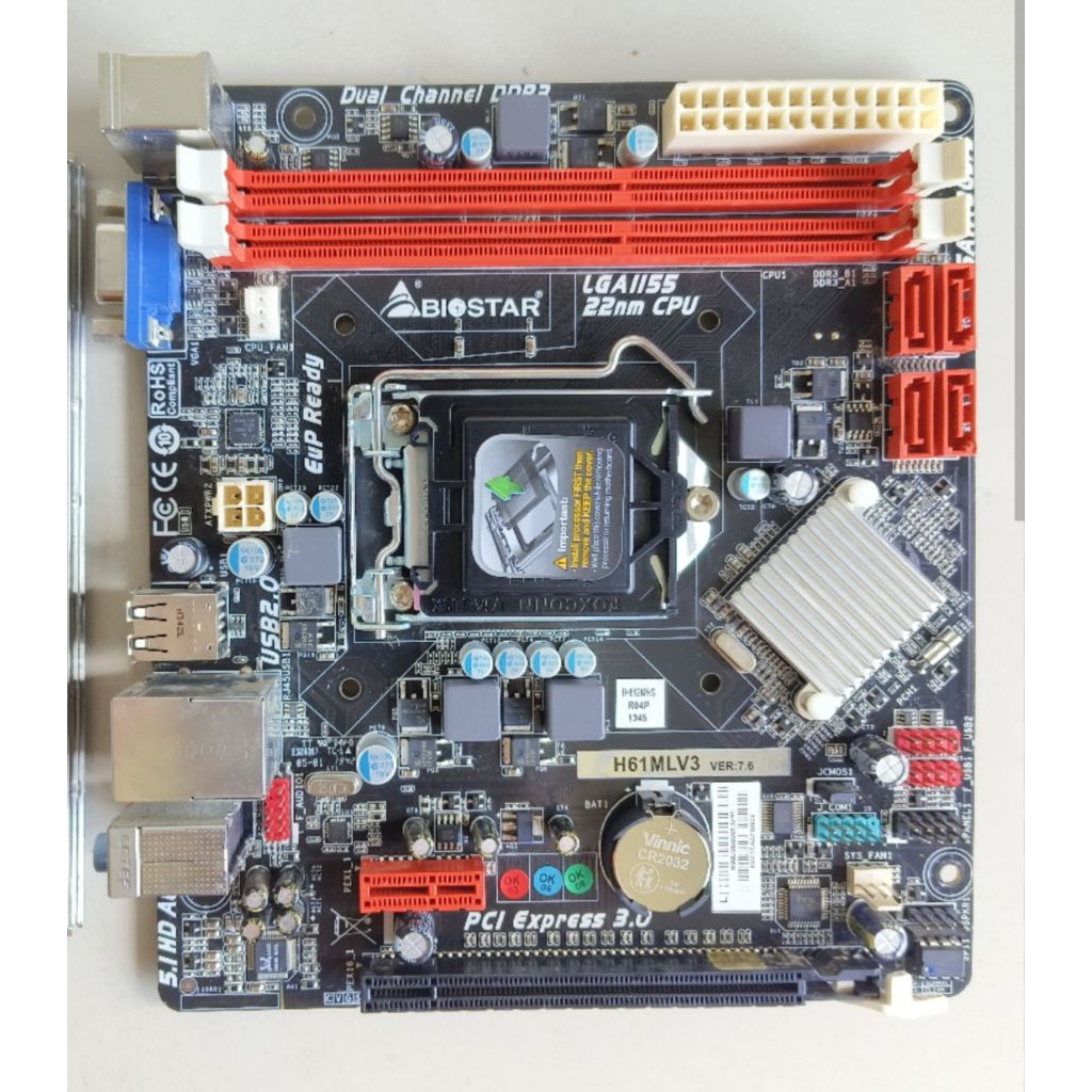 motherboard h61 (rusak)