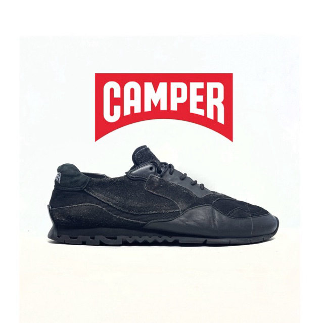Size 42 | Sepatu CAMPER Nothing Full Black Sneakers