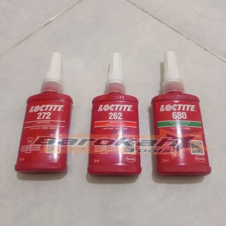Loctite threadlocker 272, 262, 680 50ml / lem baut 50ml / loctite 50ml