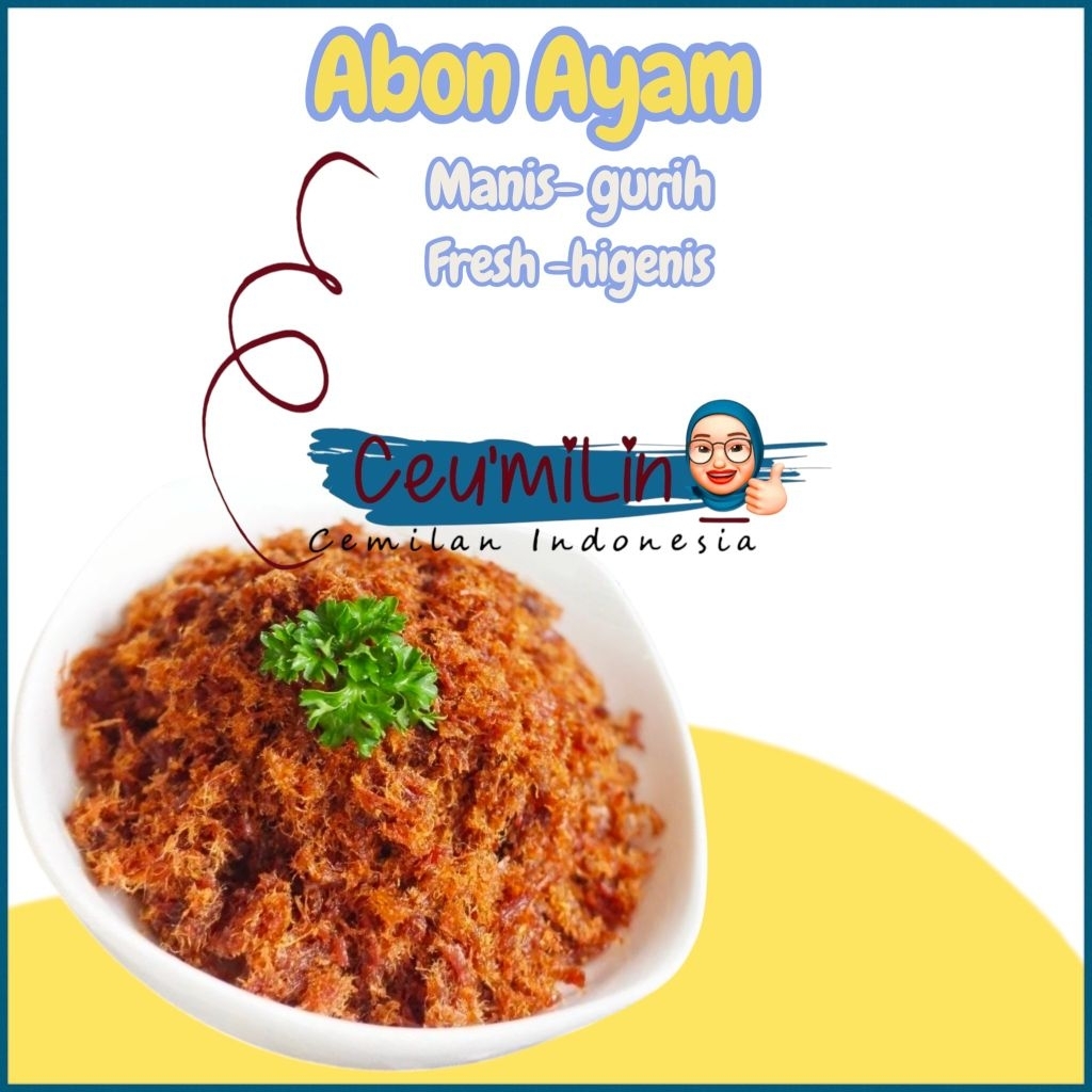 Abon ayam /abon ayam kemasan 50gr /abon ayam manis gurih