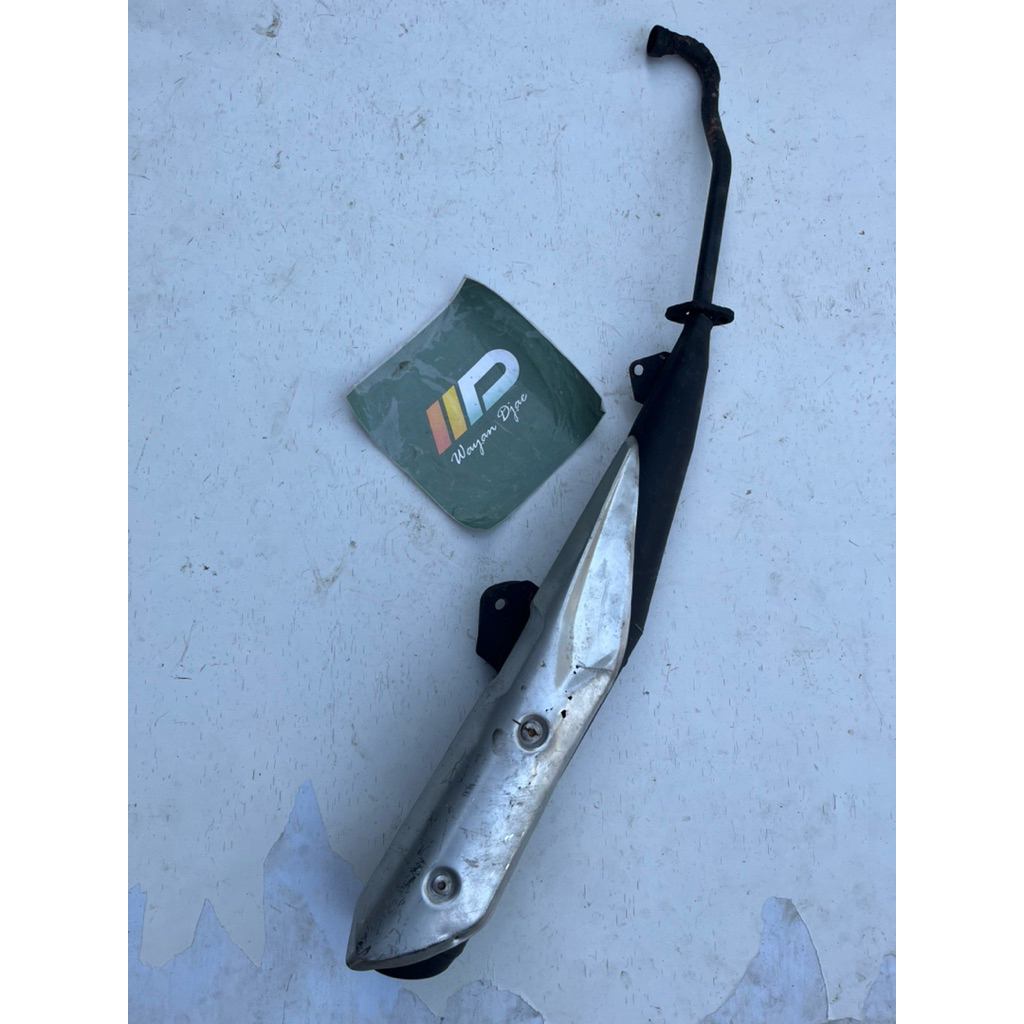 Knalpot honda revo fit fi original bekas copotan motor