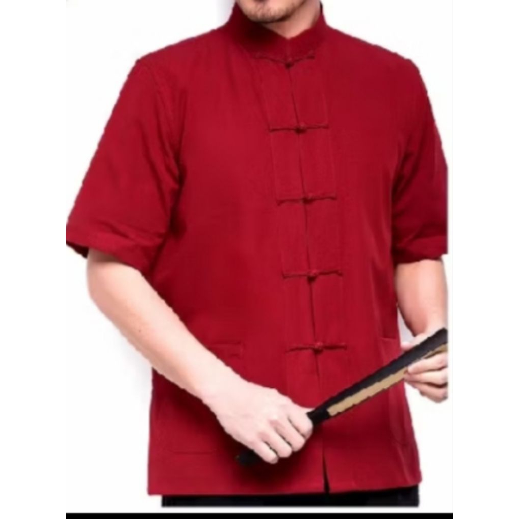 Baju sanghai/cheongsam pria size S- M-L-XL-5XL-8XL
