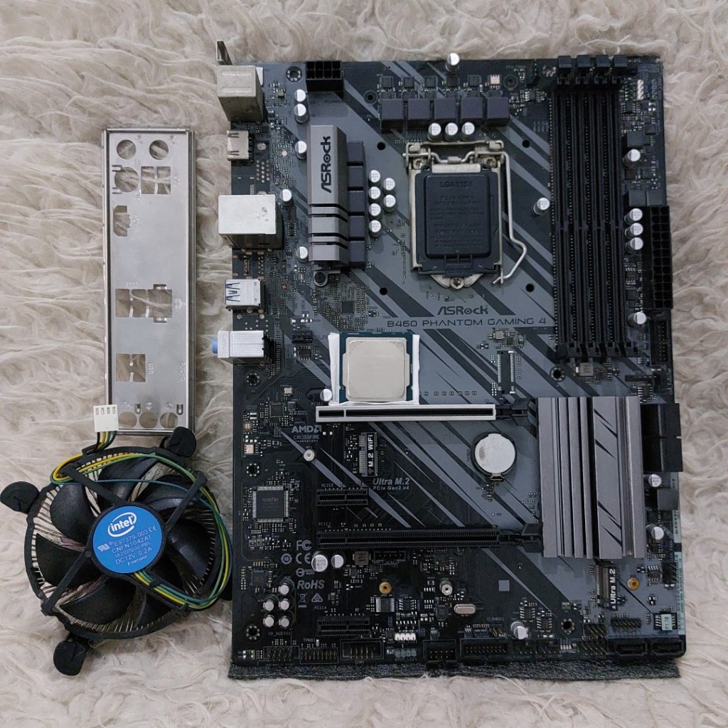 Bundling Intel Core i5 10400F vs Asrock B460 Phantom Gaming 4 | Gen 10 CometLake LGA 1200 | NoMinus 