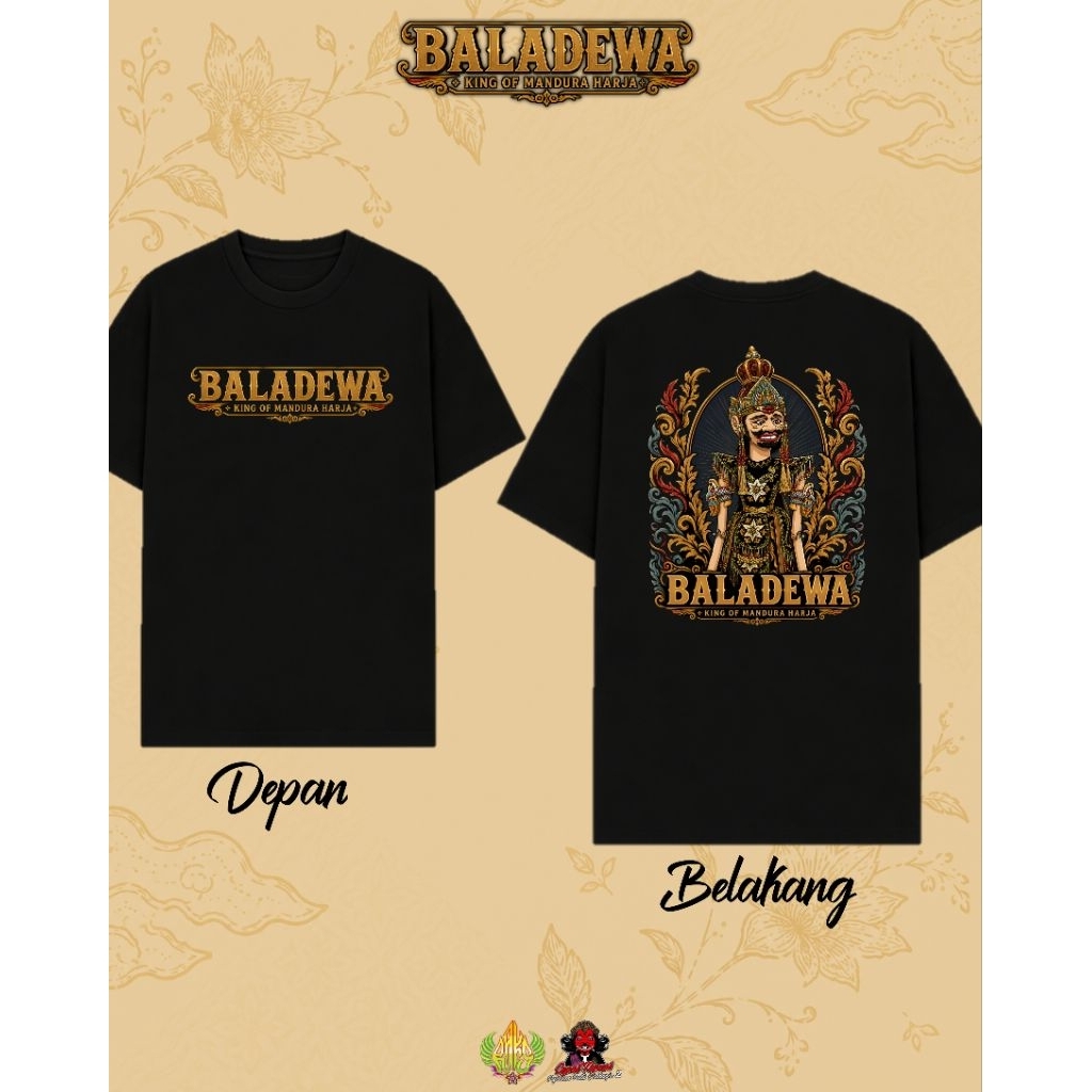 KAOS WAYANG GOLEK BALADEWA | BY : ANOM RANGGA CEPOT NGAOS