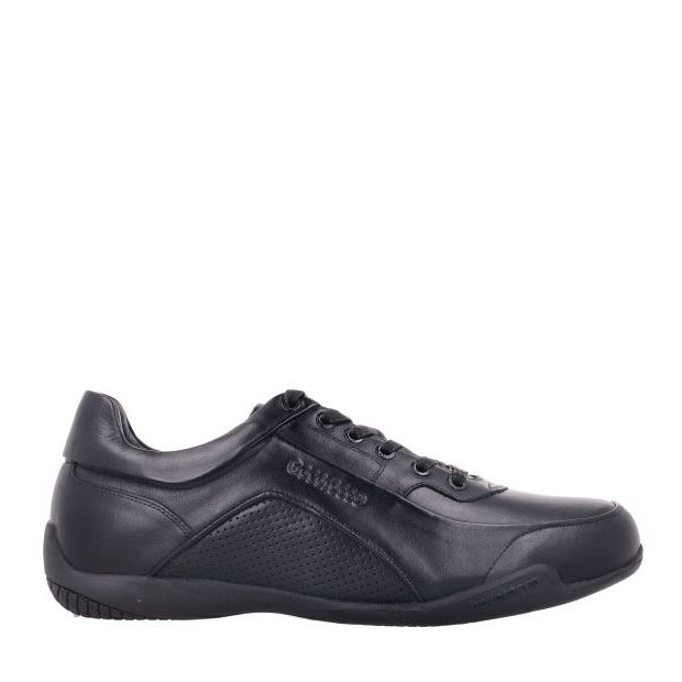Bocorocco U. Vito 31A Nero - Sepatu Sneakers Pria Kulit Asli