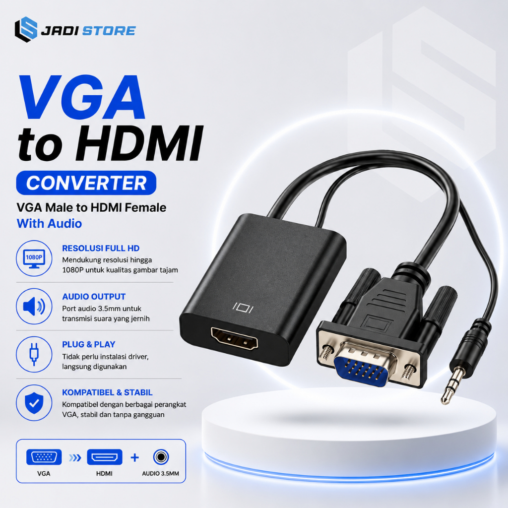 VGA to HDMI Converter VGA to HDMI Female VGA to HDMI Converter With Audio VGA to HDMI Cable VGA to H