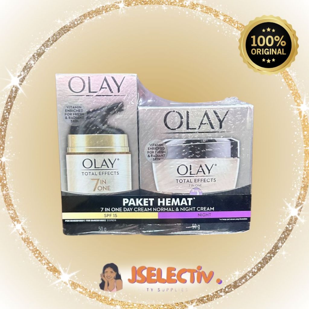 BUNDLING PACKAGE - PAKET HEMAT OLAY SKINCARE MOISTURIZER CREAM // JSELECTIV X JHON KOSMETIK // Krim 