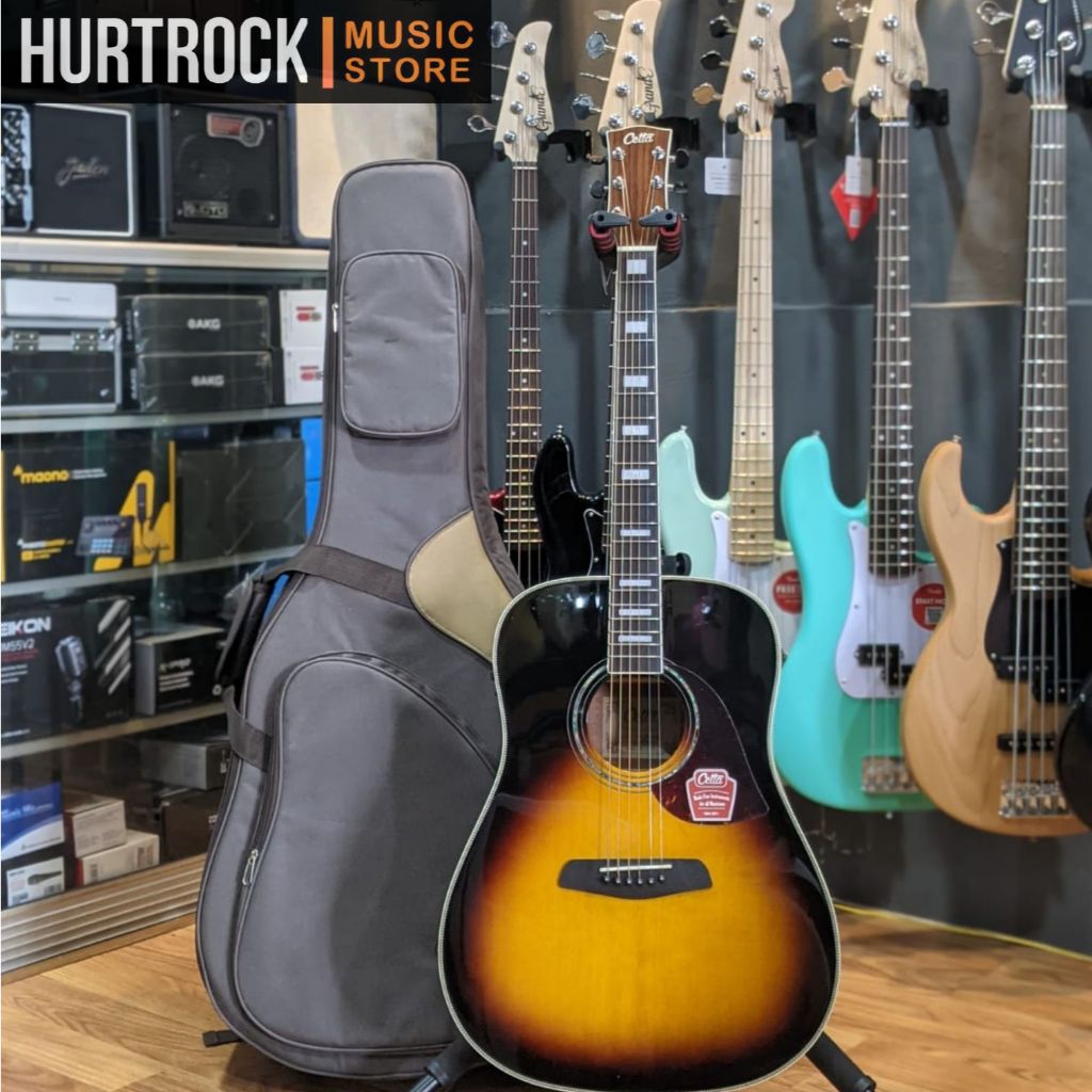 Cetta Guitar DR32SE TVS Include Gigbag