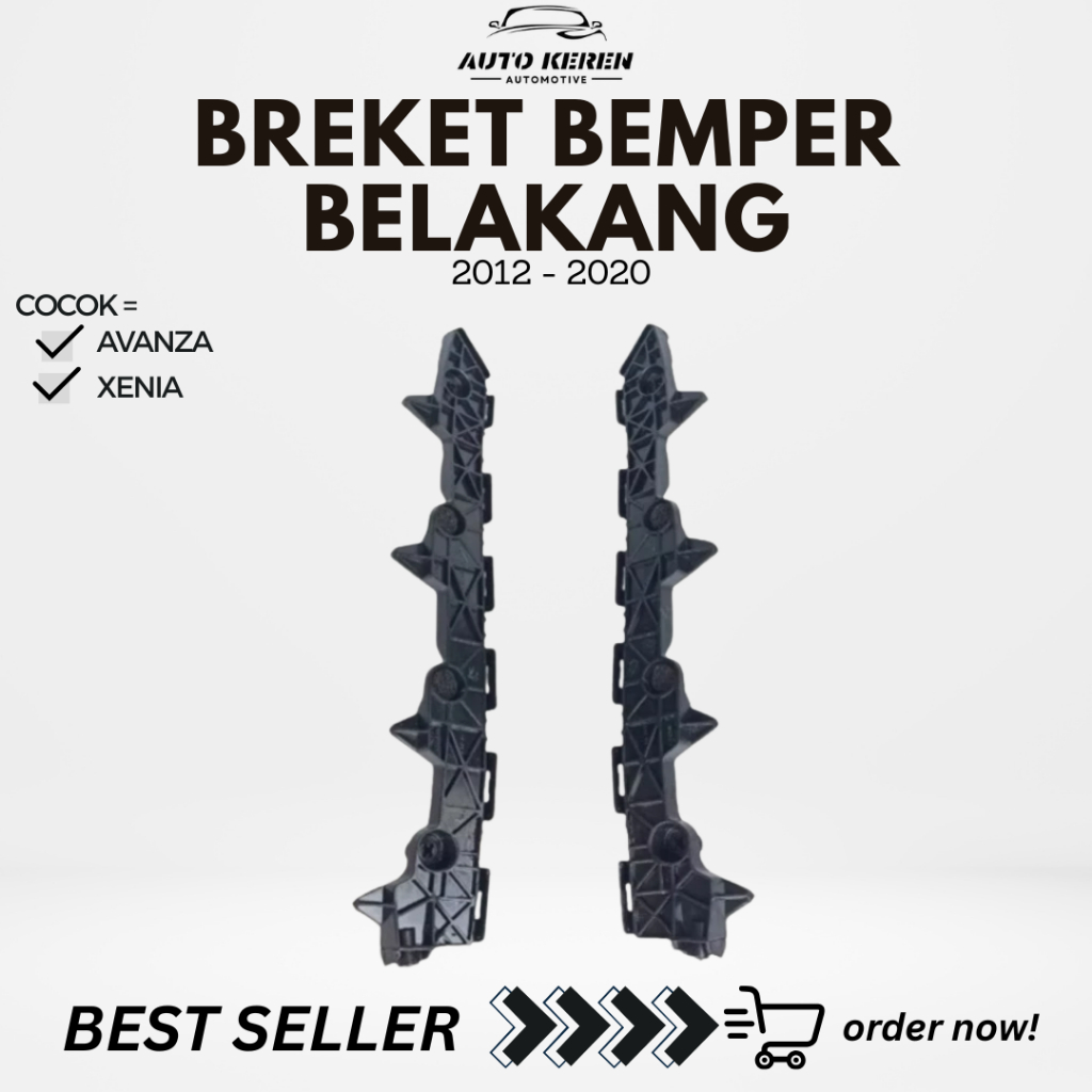 BREKET BEMPER BELAKANG AVANZA XENIA 2012-2020 ORIGINAL