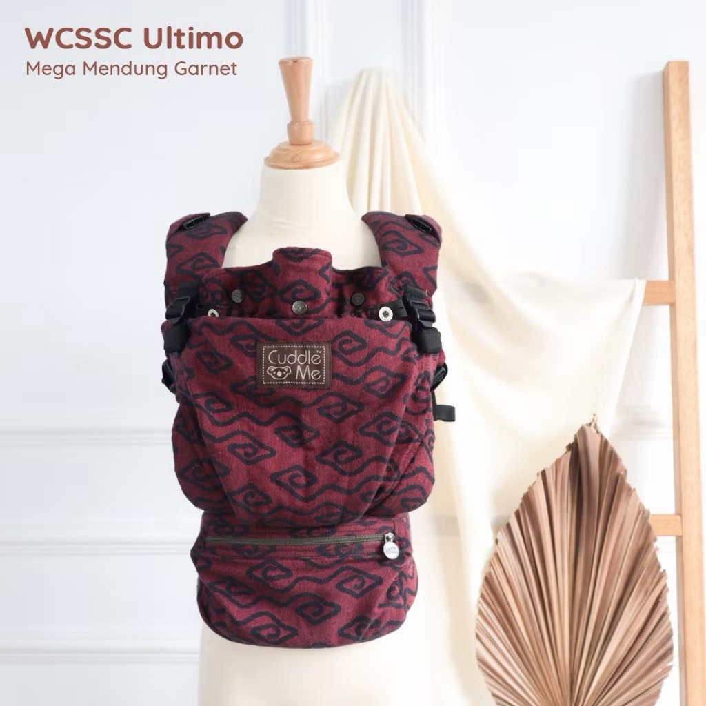 cuddleme WCSSC Ultimo gendongan preloved motif mega mendung