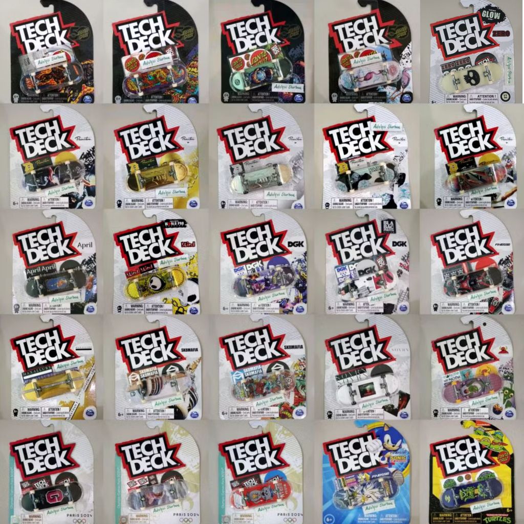 tech deck primitive skateboarding golden platinum rodriguez santa cruz tom asta blake johnson maurio