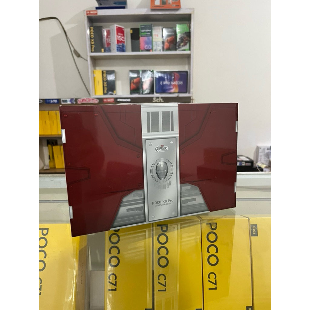 Poco X8 Pro iron Man 12/512