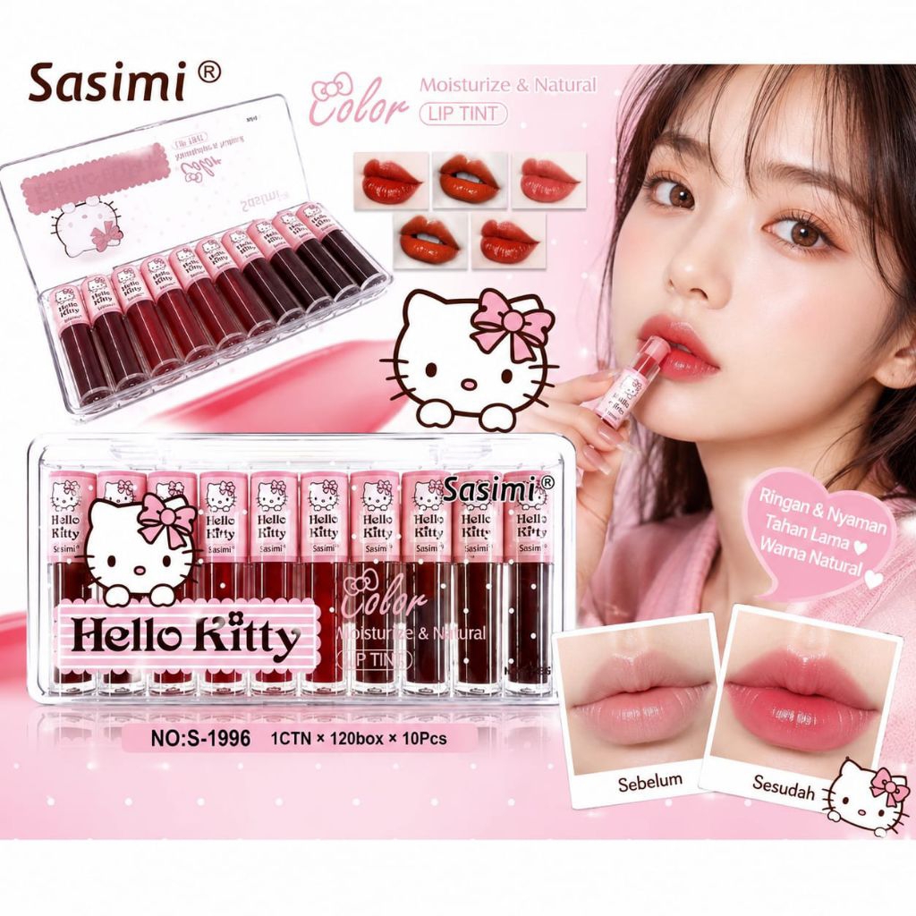 [ ECER ] Lip Tint Iman Koko / Sasimi Mini