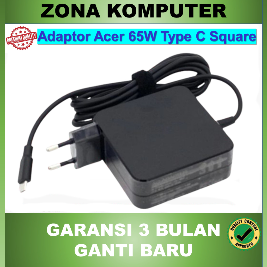 Adaptor Charger Laptop Acer Swift Go 14 SFG14-41 SFG14-71 65W USB Type C