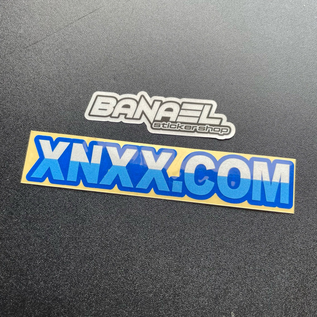Sticker Stiker XNXX.COM Cutting