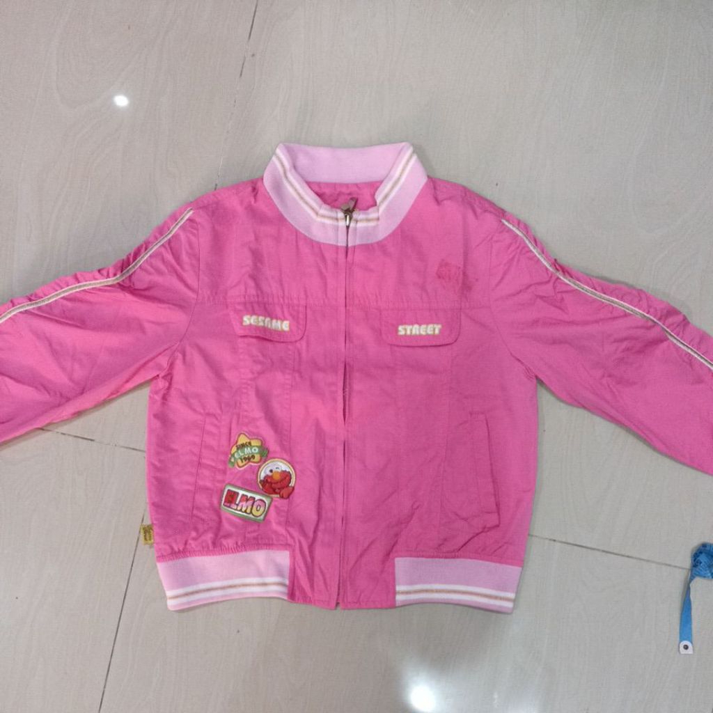 JACKET ANAK SESAME STREET